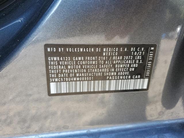 2021 VOLKSWAGEN JETTA S - 3VWC57BU4MM089501