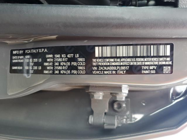2020 JEEP RENEGADE L - ZACNJABB9LPL09517