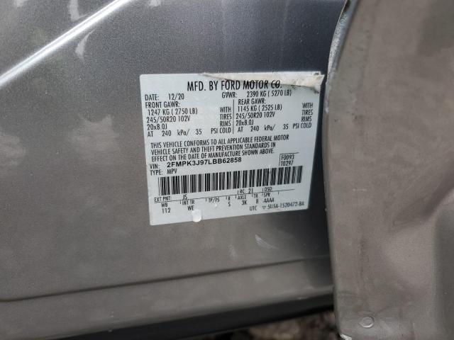 2020 FORD EDGE SEL - 2FMPK3J97LBB62858