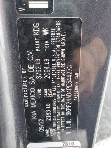 2023 KIA FORTE LX - 3KPF24AD4PE544273