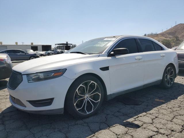 FORD TAURUS SHO 2013 two tone sedan 4d gas 1FAHP2KT9DG144103 photo #1