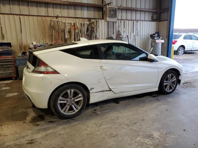 HONDA CR-Z EX 2011 white  hybrid engine JHMZF1D62BS000565 photo #4