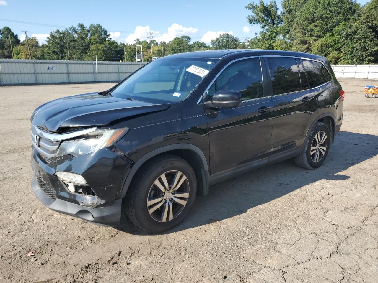 Lot #2962543732 2017 HONDA PILOT EXLN