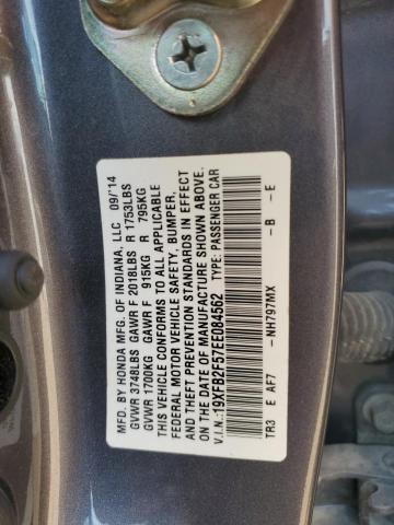 VIN 19XFB2F57EE084562 2014 Honda Civic, LX no.12