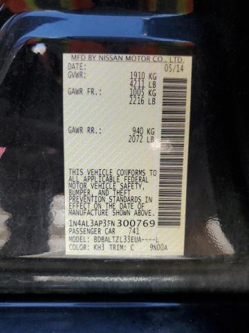 2015 NISSAN ALTIMA 2.5 - 1N4AL3AP3FN300769