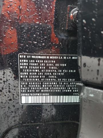 2023 VOLKSWAGEN TAOS SE - 3VVNX7B26PM319890