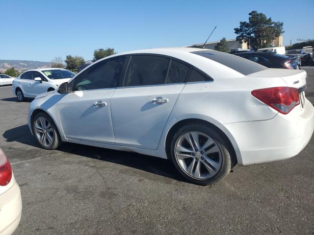 CHEVROLET CRUZE LTZ 2015 white  gas 1G1PG5SB9F7180447 photo #3