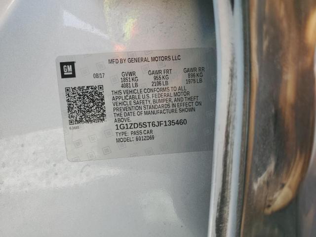 2018 CHEVROLET MALIBU LT - 1G1ZD5ST6JF135460