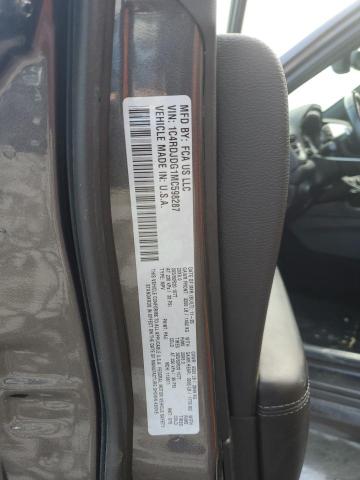 2021 DODGE DURANGO GT - 1C4RDJDG1MC598287