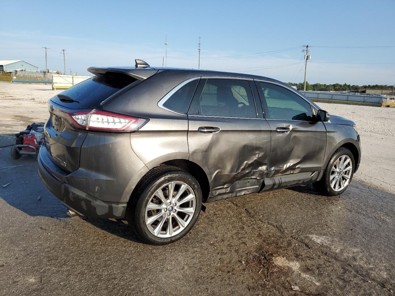 Lot #2940746399 2017 FORD EDGE TITAN