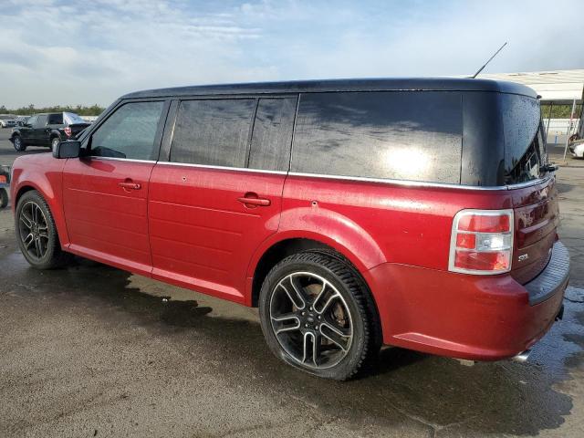 FORD FLEX SEL 2014 red  gas 2FMGK5C8XEBD34609 photo #3