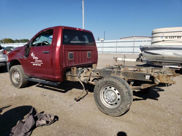 DODGE RAM 2500 S 2012 red pickup gas 3C6LD5AT9CG280984 photo #3