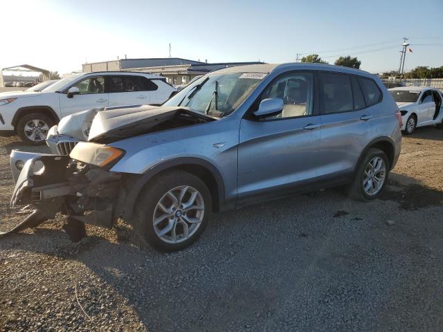 BMW X3 XDRIVE3 2011 silver  gas 5UXWX7C59BLT78484 photo #1