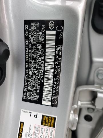 2022 TOYOTA COROLLA SE - JTND4MBE6N3182293