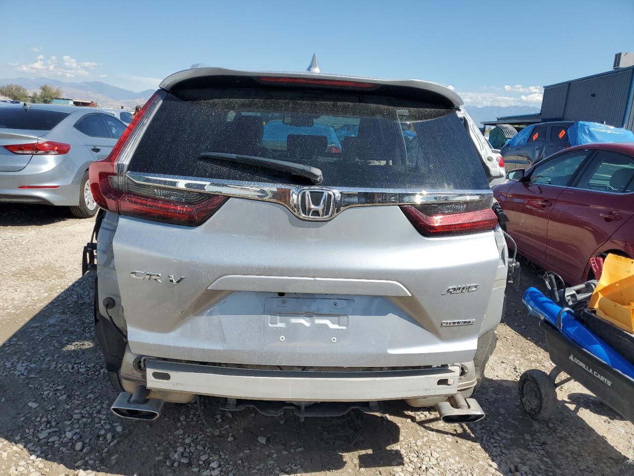 Lot #2953160634 2021 HONDA CR-V TOURI