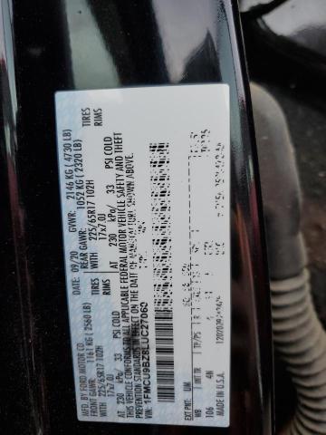 2020 FORD ESCAPE SE - 1FMCU9BZ8LUC27060