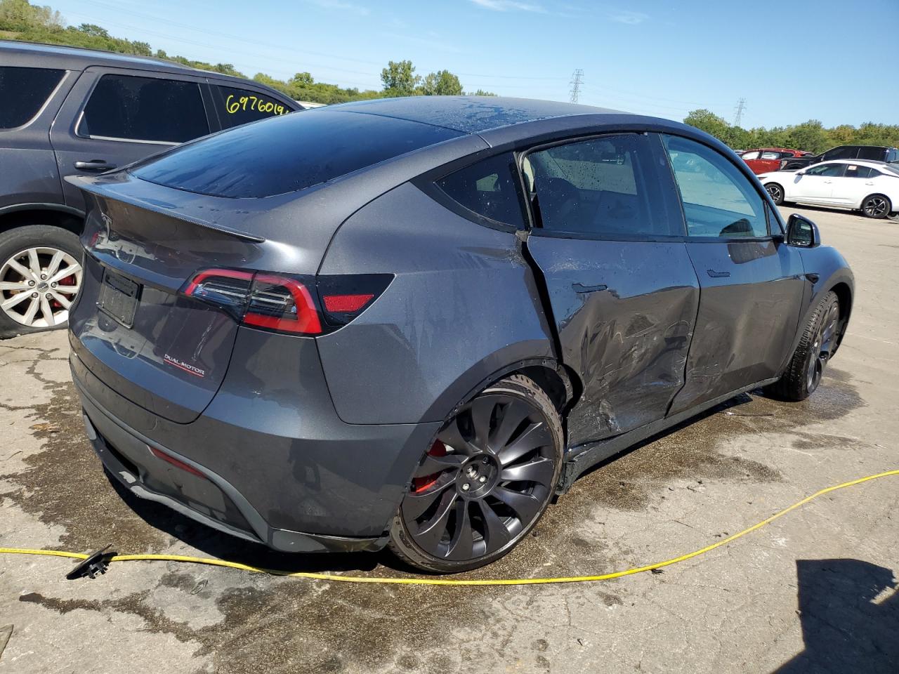 Lot #2993344848 2023 TESLA MODEL Y