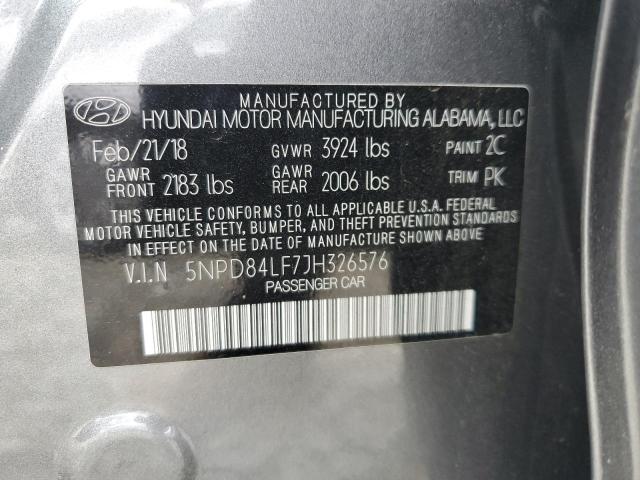 2018 HYUNDAI ELANTRA SE - 5NPD84LF7JH326576