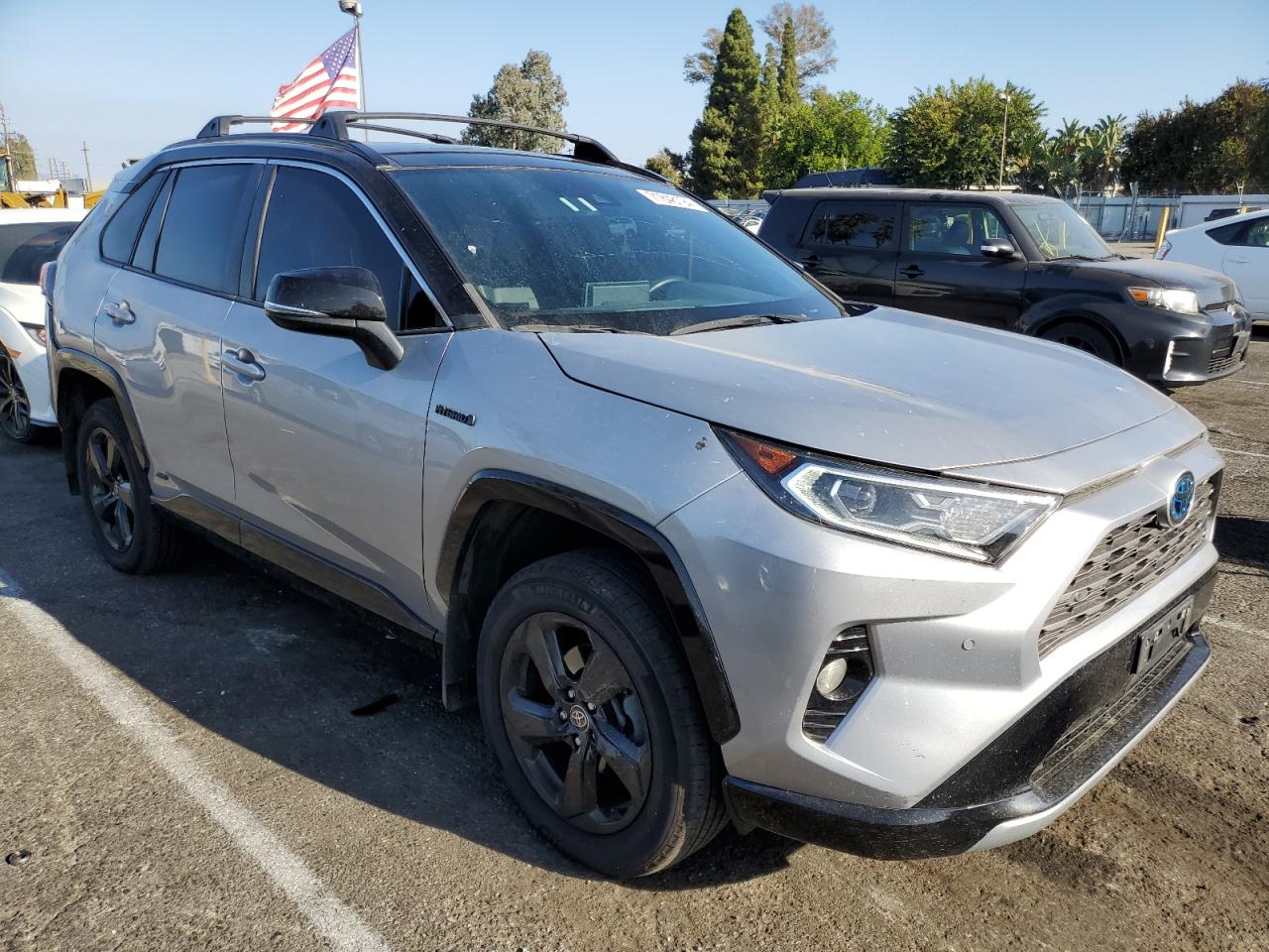 Lot #2988950548 2021 TOYOTA RAV4 XSE