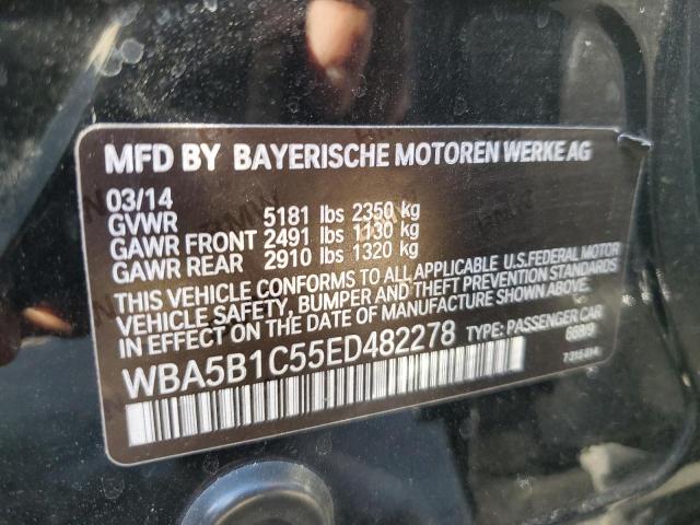 VIN WBA5B1C55ED482278 2014 BMW 5 Series, 535 I no.13