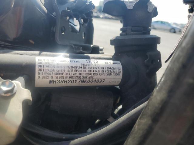 2021 YAMAHA MT-03 MH3RH20Y7MK004897