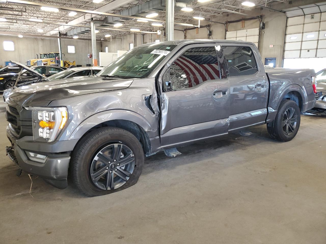 Lot #2935892841 2021 FORD F150 SUPER