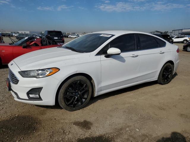 FORD FUSION SE 2019 white  gas 3FA6P0HDXKR201054 photo #1