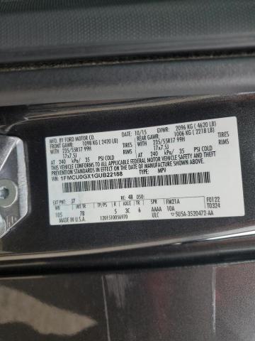 VIN 1FMCU0GX1GUB22188 2016 Ford Escape, SE no.13