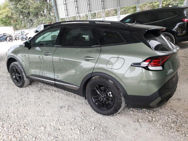 KIA SPORTAGE X 2023 green  gas 5XYK7CAF3PG105595 photo #3