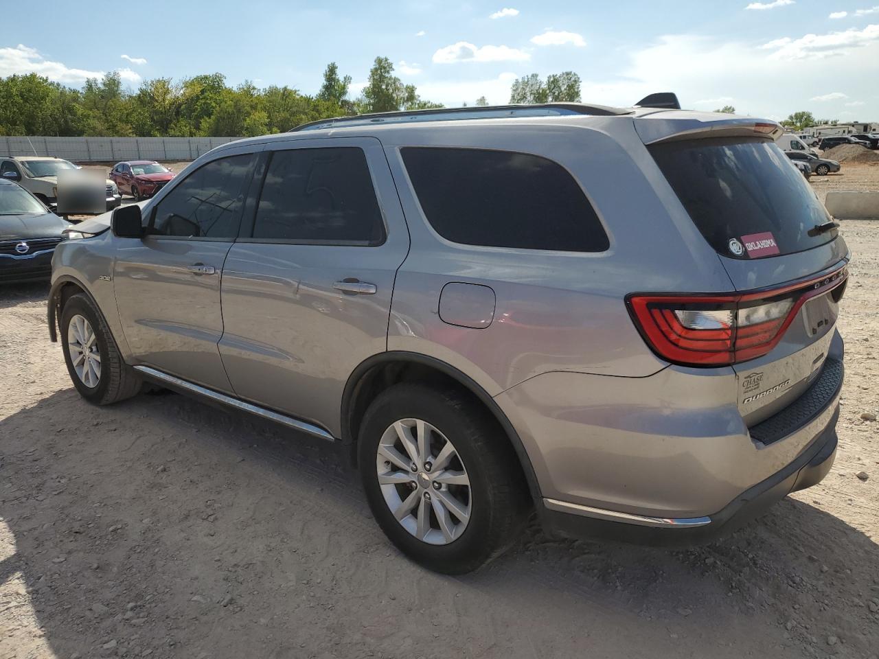 DODGE DURANGO SX 2014 silver 4dr spor flexible fuel 1C4RDHAG6EC402584 photo #3