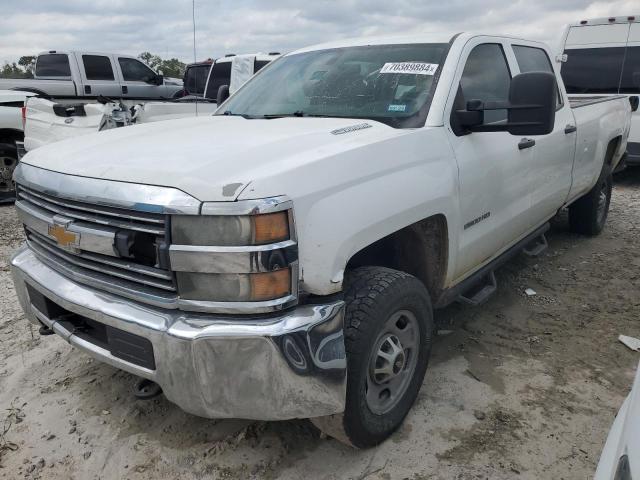 CHEVROLET SILVERADO 2016 white crew pic diesel 1GC1CUE88GF102302 photo #1