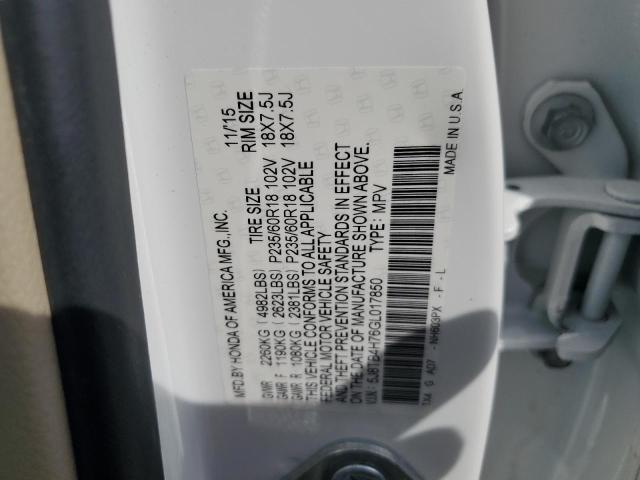 2016 ACURA RDX ADVANC - 5J8TB4H76GL017850