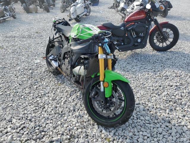 KAWASAKI ZX636 E 2015 green  gas JKBZXJE13FA016857 photo #1