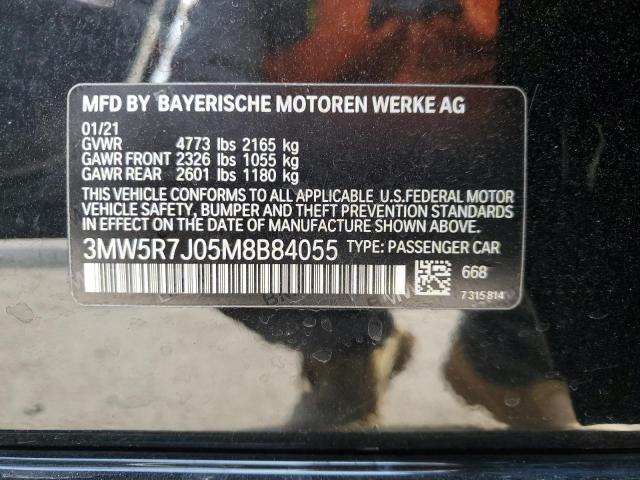 VIN 3MW5R7J05M8B84055 2021 BMW 3 SERIES no.13