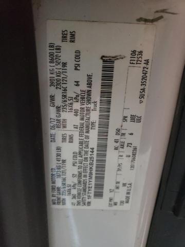 2017 FORD TRANSIT T- - 1FTYE1YM9HKB25144