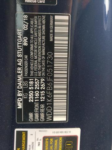 2018 MERCEDES-BENZ E 400 - WDD1K6FB6JF051730