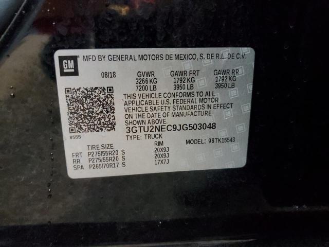 2018 GMC SIERRA K15 - 3GTU2NEC9JG503048