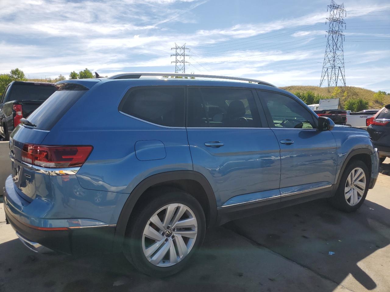 Lot #2907653630 2021 VOLKSWAGEN ATLAS SEL