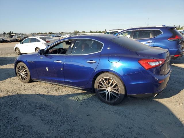 MASERATI GHIBLI S 2014 blue sedan 4d gas ZAM57RTA9E1087453 photo #3