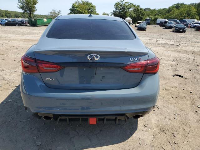 VIN JN1FV7DR4NM390178 2022 Infiniti Q50, Red Sport 400 no.6