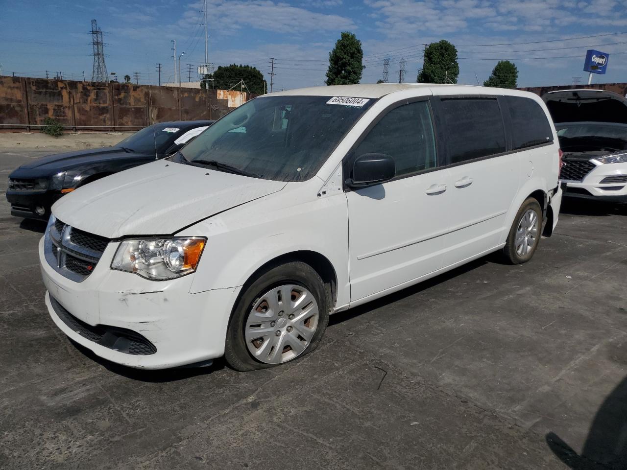 Lot #2912128723 2017 DODGE GRAND CARA