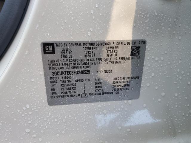 2015 CHEVROLET SILVERADO - 3GCUKTEC8FG248520