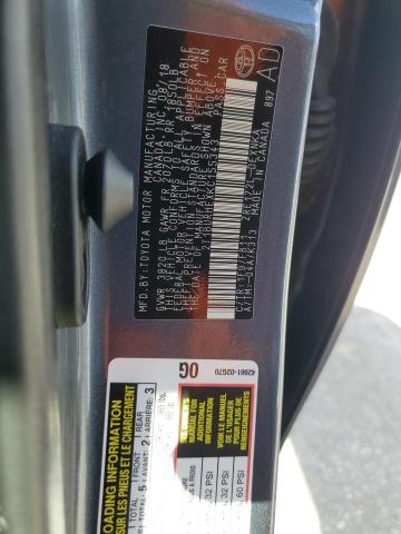 2019 TOYOTA COROLLA L - 2T1BURHEXKC155343