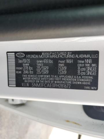 2023 HYUNDAI TUCSON SEL - 5NMJFCAE3PH281672