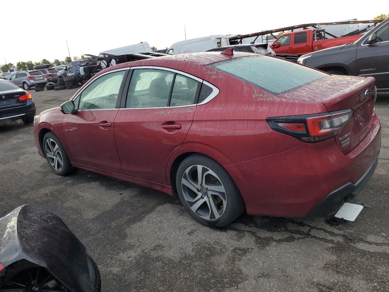 Lot #2921764567 2021 SUBARU LEGACY LIM