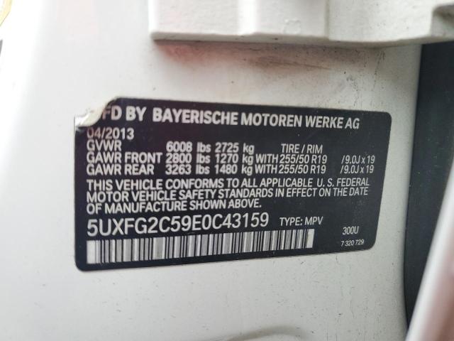 VIN 5UXFG2C59E0C43159 2014 BMW X6 no.14