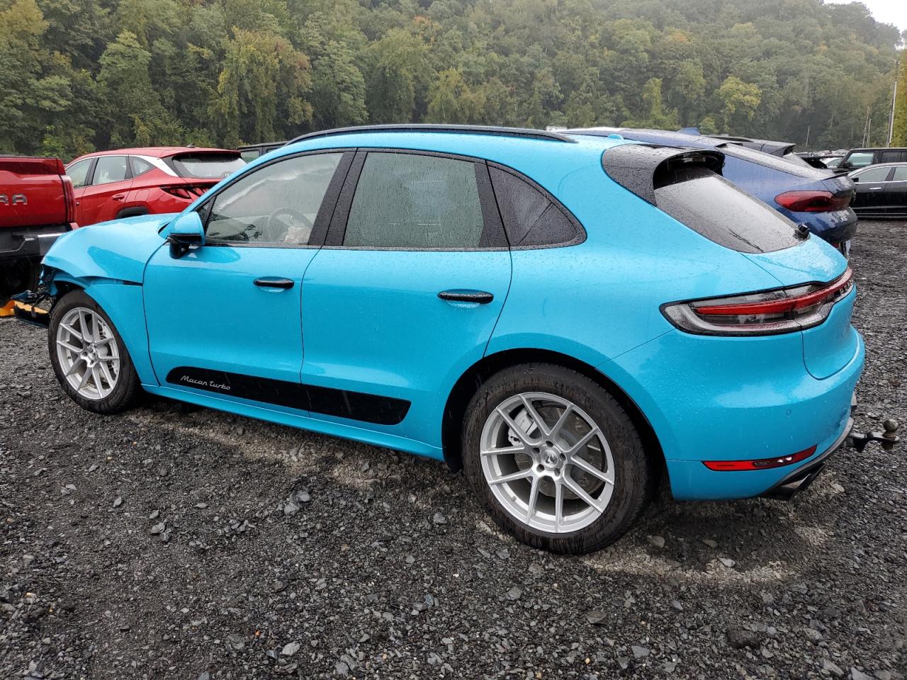 Lot #2909691225 2021 PORSCHE MACAN TURB