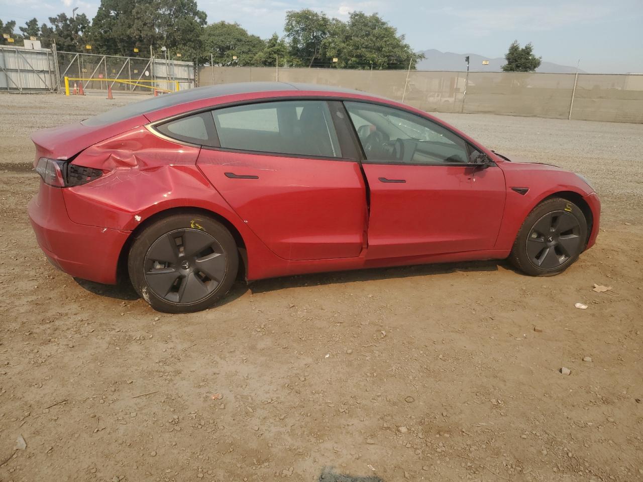 Lot #2989383623 2023 TESLA MODEL 3