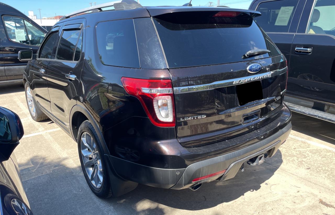 FORD EXPLORER L 2013 brown 4dr spor gas 1FM5K7F89DGA54072 photo #4