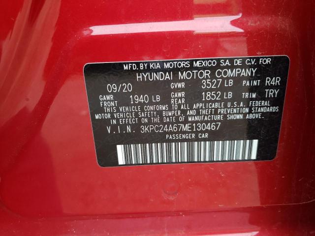 2021 HYUNDAI ACCENT SE - 3KPC24A67ME130467